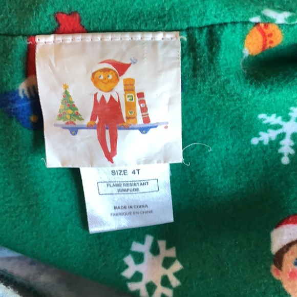 Elf On The Shelf Pajamas Set Christmas cute Festive Unisex - Picture 9 of 10